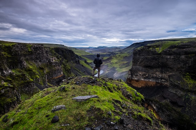 James paid for a holiday in Iceland after buying bitcoin. 